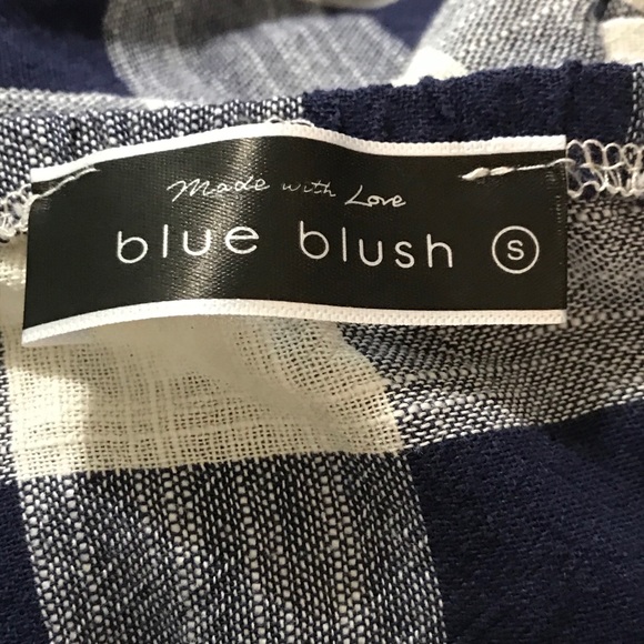 Plaid Summer Mini dress size small - Picture 6 of 6